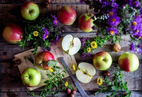 Яблоко, фрукты, Apple, Flower