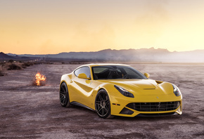 Ferrada, Sema, Yellow, Ferrari, F12