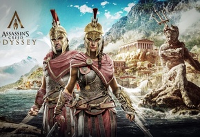 Alexios And Kassandra, Assassins Creed, Odyssey