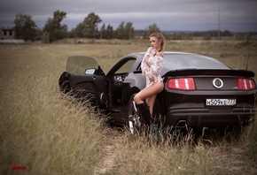 Nadezhda Jaustova, Shelby, Ford, Ford Mustang