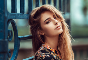 women, Lods Franck, blonde, portrait