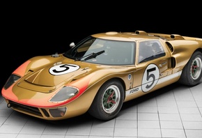 �����, Ford, GT40, Race Car, 1966