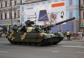 T-84, 120, yatagan, Kyiv, 2018, Armored, tank, obt, Ukraine, city, Київ, та ...