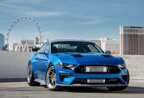 Ford, Mustang, GT, blue