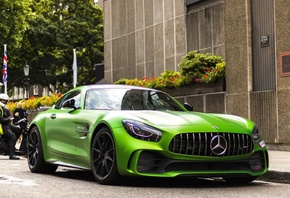 Green, Mercedes, AMG, GT R
