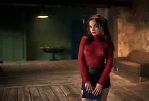 girl, model