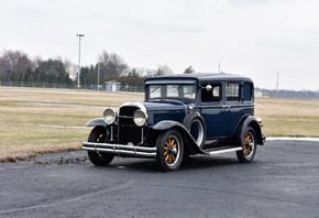 Buick, Ретро, 1929, Series 121, Sedan, Синий