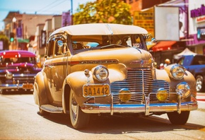 Chevrolet KA, 1940, retro cars, Cuba, old vintage cars, Master, Havana, Chevrolet
