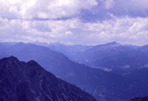 Germany, Allgaeu Alps, Hills, Clouds