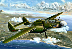 Northrop P-61 Black Widow,    ,   ...