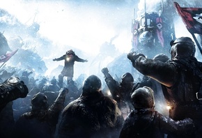 Frostpunk, Games, Leader, Steampunk, ����