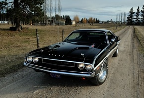 dodge, challenger, RT, 1970