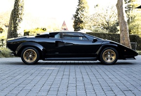 Lamborghini, Countach, Black