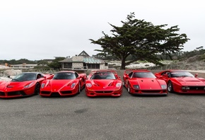 auto, red, hd autos, ferrari f40 enzo italia red f50 laferrari 288 gto, ita ...