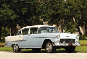 chevrolet, bel air, 1955