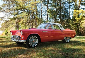 ford, thunderbird, 1956