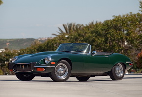 jaguar, e-type, v12, roadster, 1971