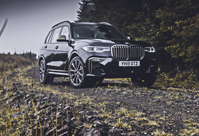 BMW, X7, M50d, offroad, G07, SUVs