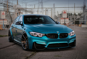 BMW, M3, F80, blue