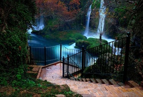 duden, Antalya, Waterfall, Landsca