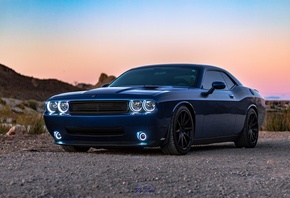 �����, Dodge, Challenger, tuning, LED