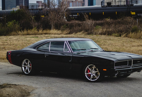 american, classic, car, dodge, charger