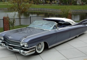 american, classic, car, cadillac, eldorado