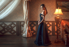 model, pretty, babe, russian, dress, georgy chernyadyev studio