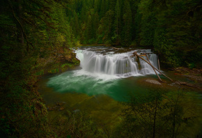 Lower Lewis River Falls, Washington, United States, , , ,  ...