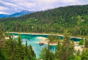 Blue Lake, Switzerland, , , , , 