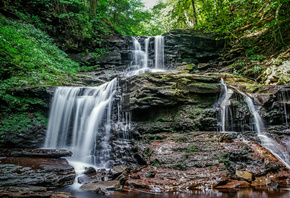 , , Waterfalls at Ricketts Glen, , , 