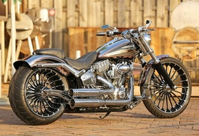 Harley-Davidson, Custom, Motorbike, Breakout, H-D, CVO, Thunderbike, FXSBSE