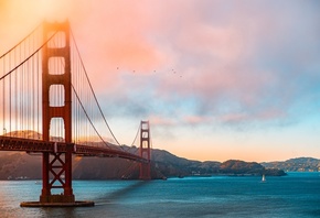Golden Gate Bridge, Morning, 