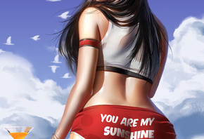 �������, Tifa Lockhart, Final Fantasy, ���
