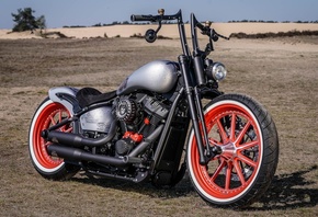Harley-Davidson, Motorcycles, Thunderbike, bobber