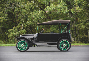Chevrolet, Ретро, 1919, Series, 490, Touring, Черный