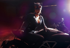 Catwoman, black