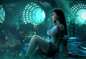 Tifa, Final Fantasy, Art