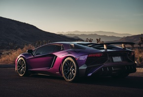 Lamborghini, HRE, Superveloce, LP-750, Aventador, SV, Viola, Parsifae,  ...