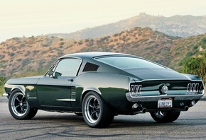 ford, mustang, 1967, fastback