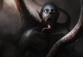 dark, Demon, Fantasy, Evil, Art, Artwork