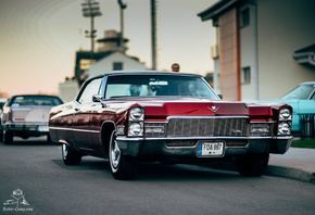 Cadillac, Red, Vehicle