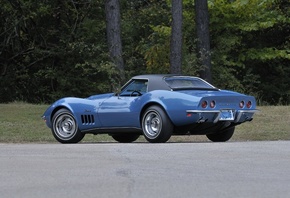 1969, Chevrolet, Corvette, Stingray, L88, Convertible, Blue, Muscle, Classi ...