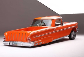 chevrolet, nomad, 1958, custom, lowrider