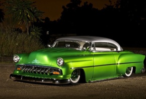 chevrolet, bel air, 1954, custom