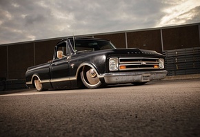 chevrolet, c10, pickup, 1967, fleetside