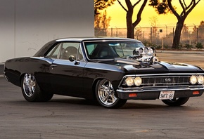 chevrolet, chevelle, custom