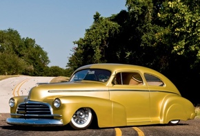 american, classic, car, custom