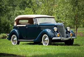 Ford, DeLuxe, Phaeton, 1936