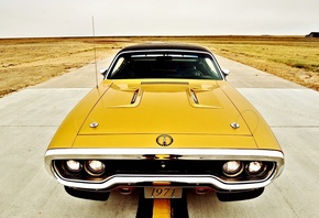 plymouth, road runner, coupe, 1971